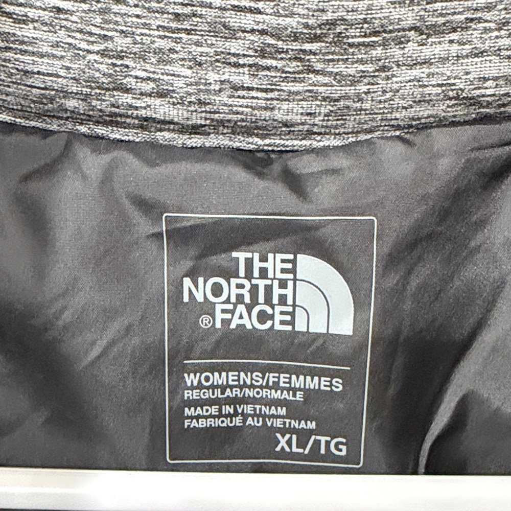 The North Face Heather Gray Quilted Vest - Picture 3 of 7